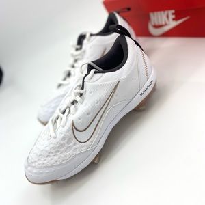 NIKE Lunar HyperDiamond 2 Pro MCS ‘White Rose Gold Woman’s Cleats Size 8
